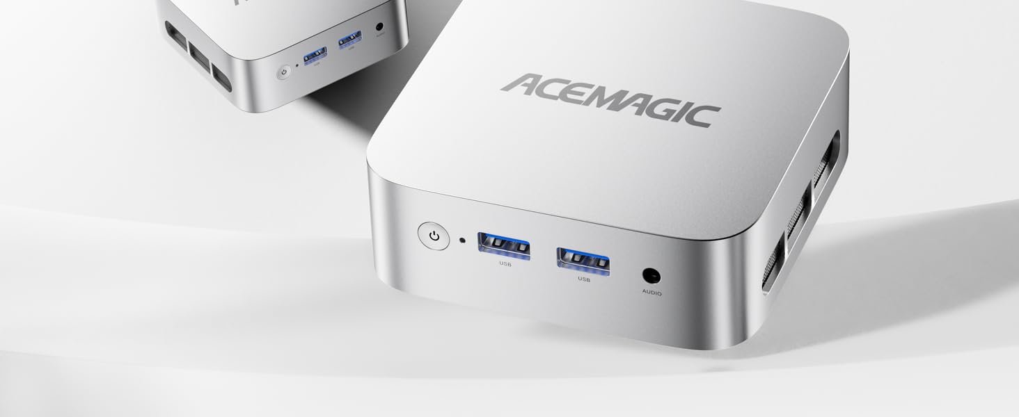 ミニPC N150 Mini PC Vista Mini V1 8GB 256GB ACEMAGICIAN Vista Mini V1 Mini PC, Ιntel Alder Lake-Ν95 (hasta 3,4